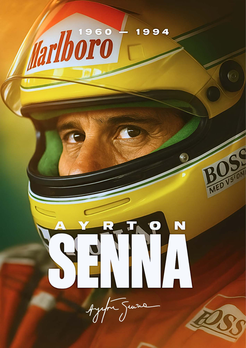 F1 LEGENDS SET OF 8 POSTERS B  | UNFRAMED