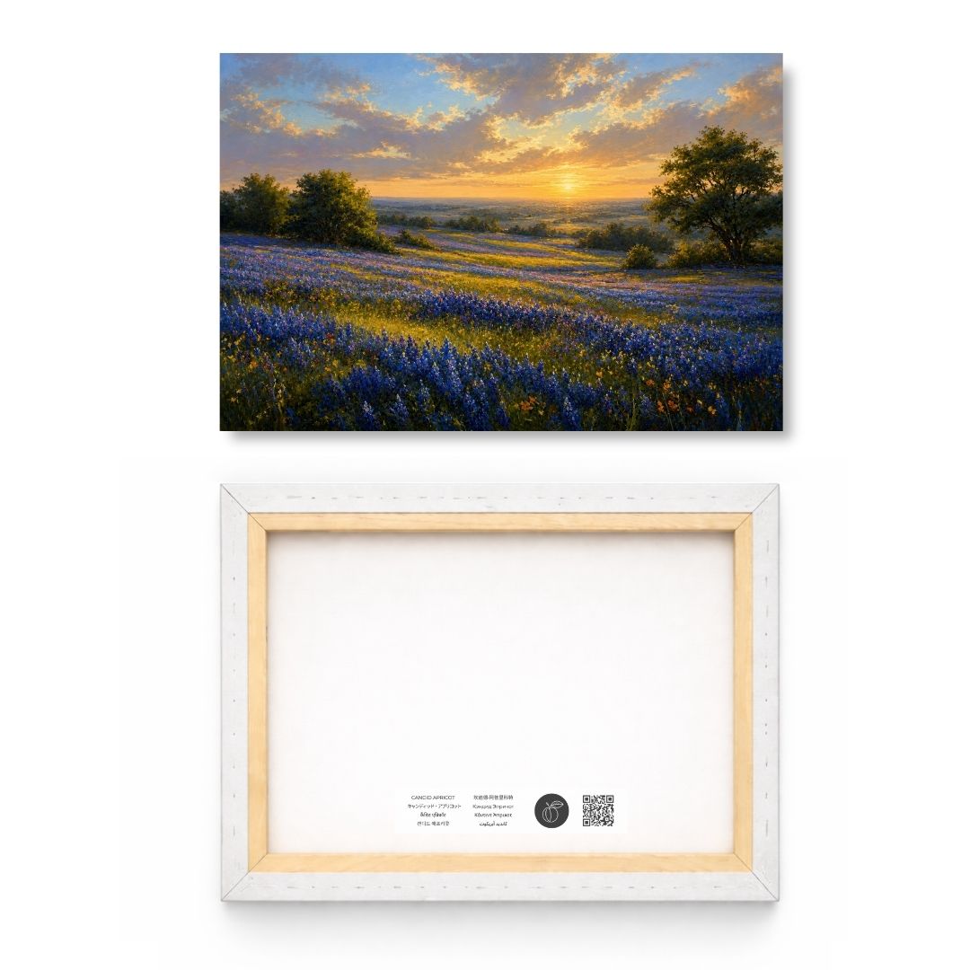 Bluebonnet Valley Sunset