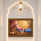 Shiv Parvati Feet Worship
