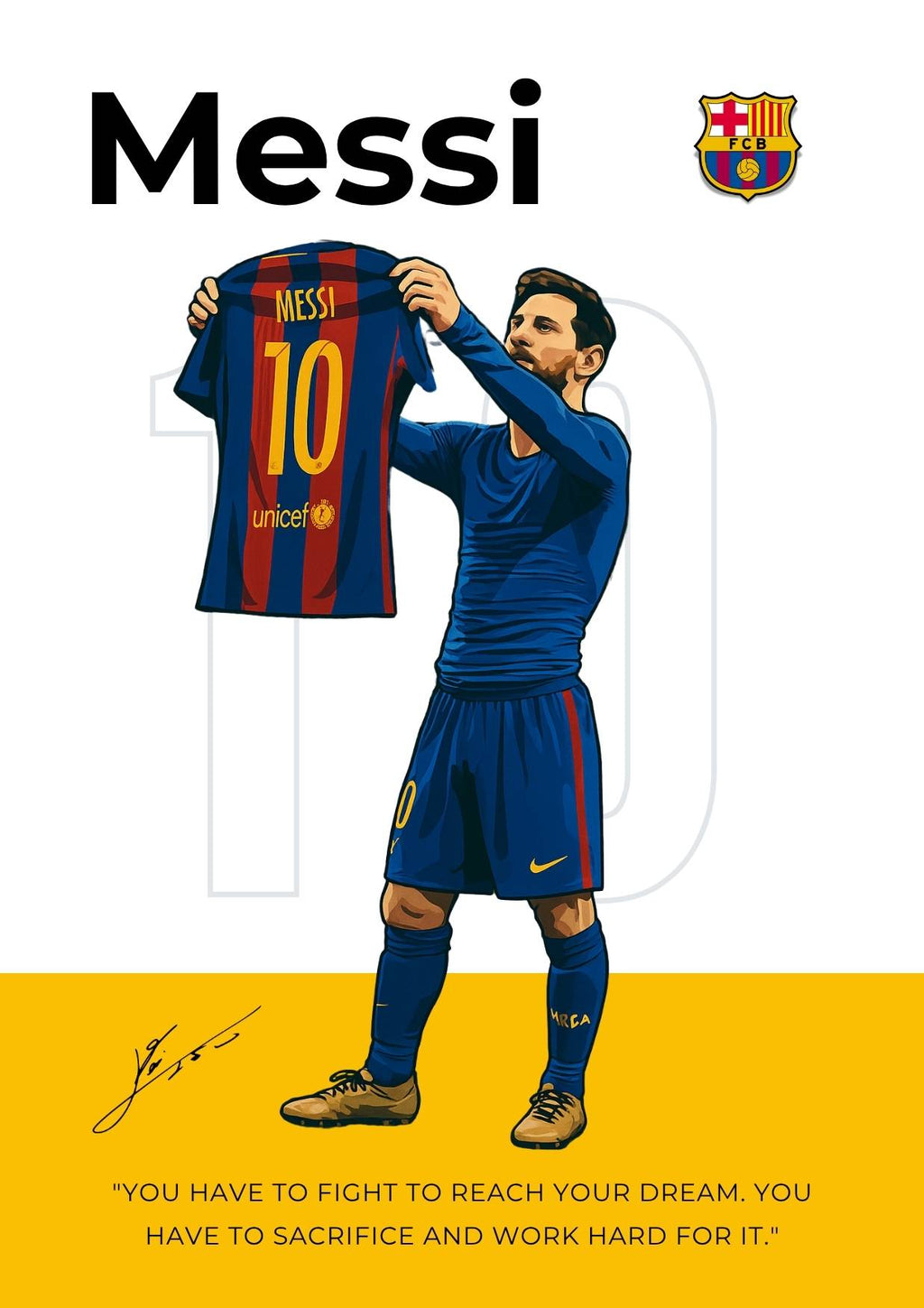 The Jersey Moment: Messi Legacy Print