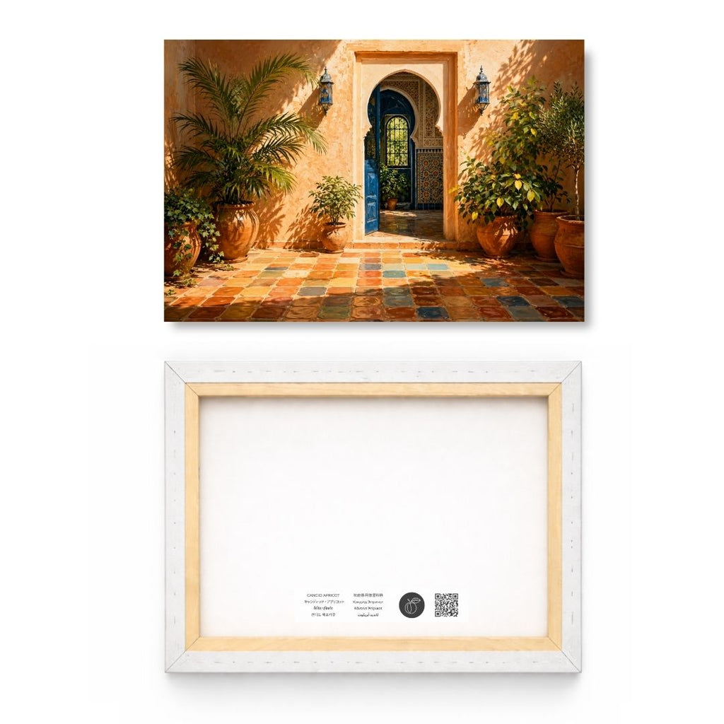 Moroccan Courtyard Gate