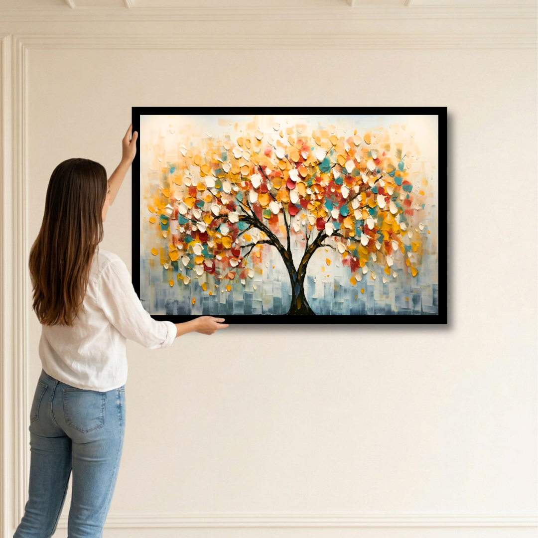 Abstract Autumn Arbor