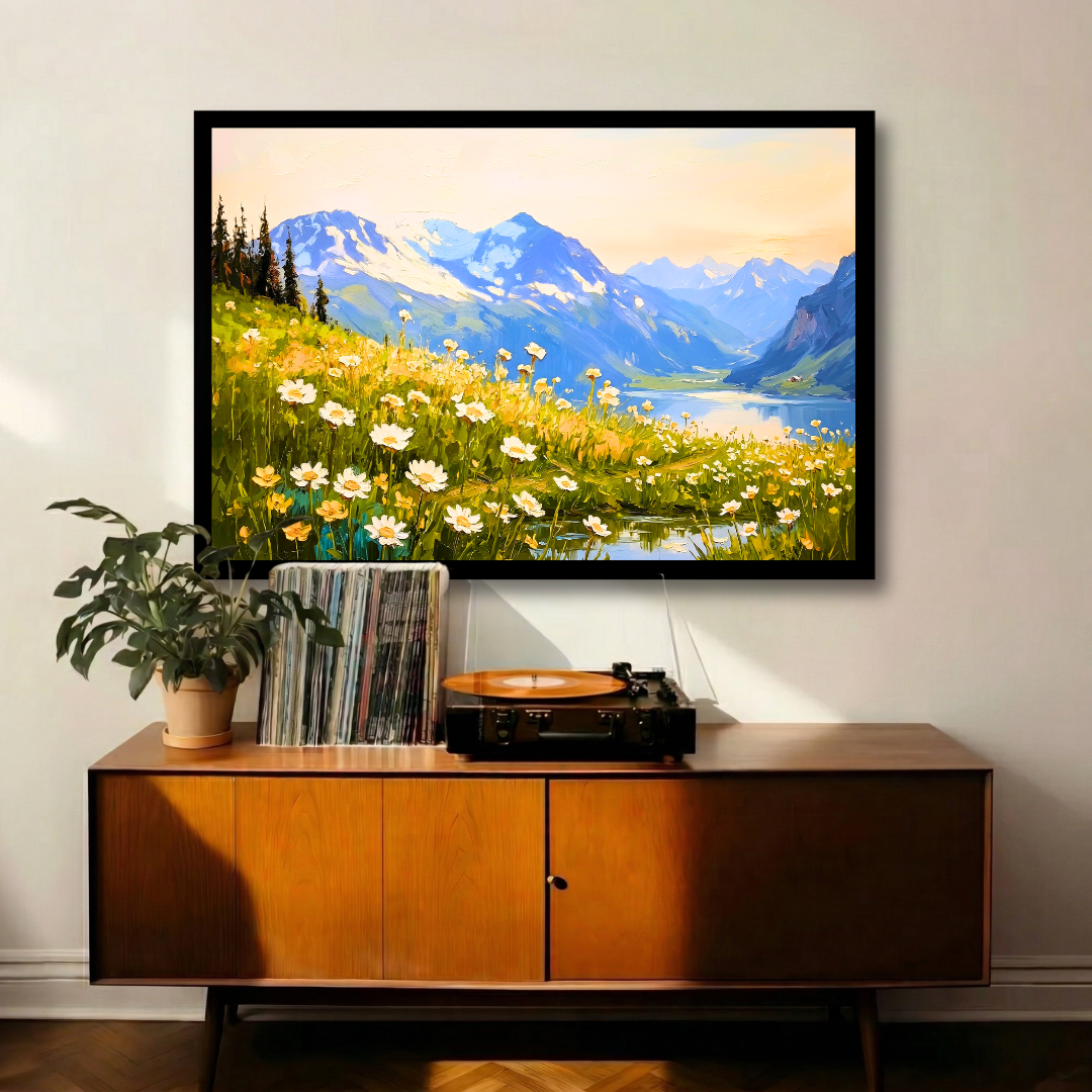 Alpine Wildflower Vista