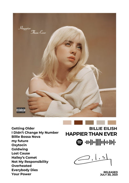 BILLIE EILISH – Happier Than Ever