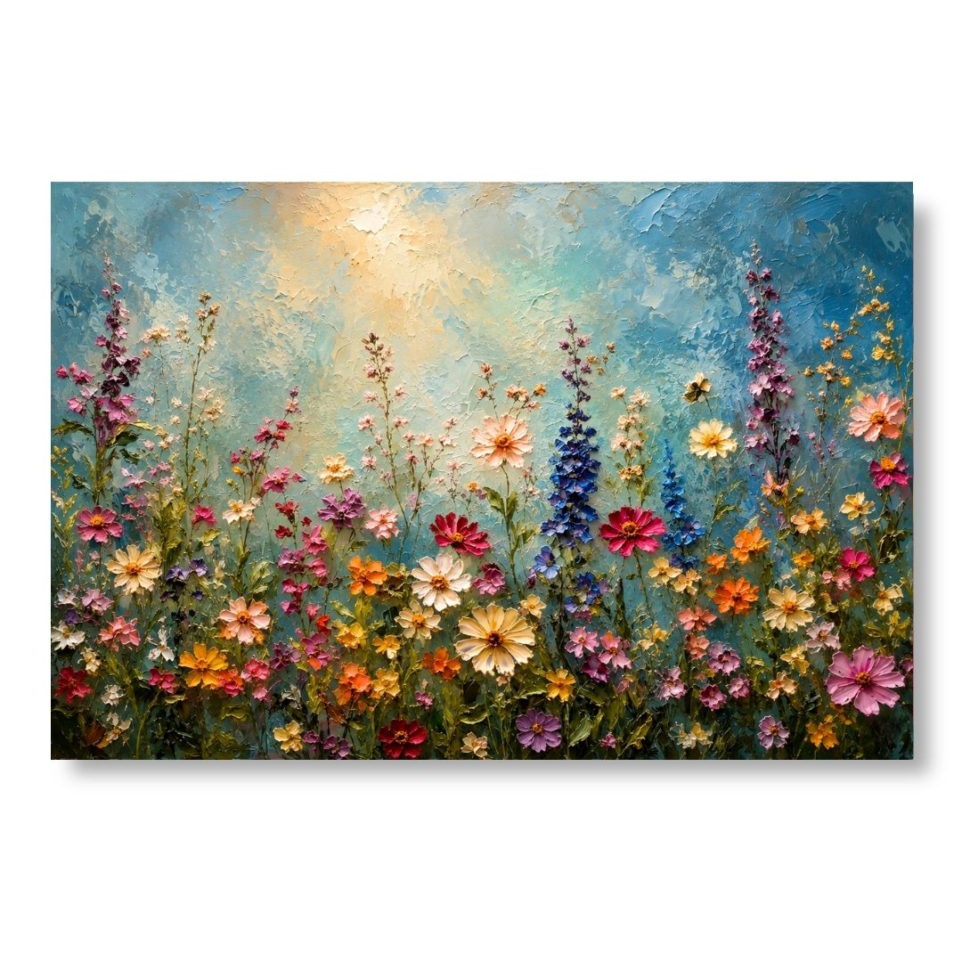 Pastel Meadow Blooms