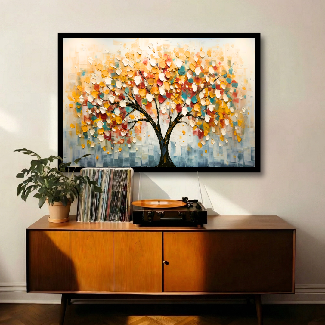 Abstract Autumn Arbor