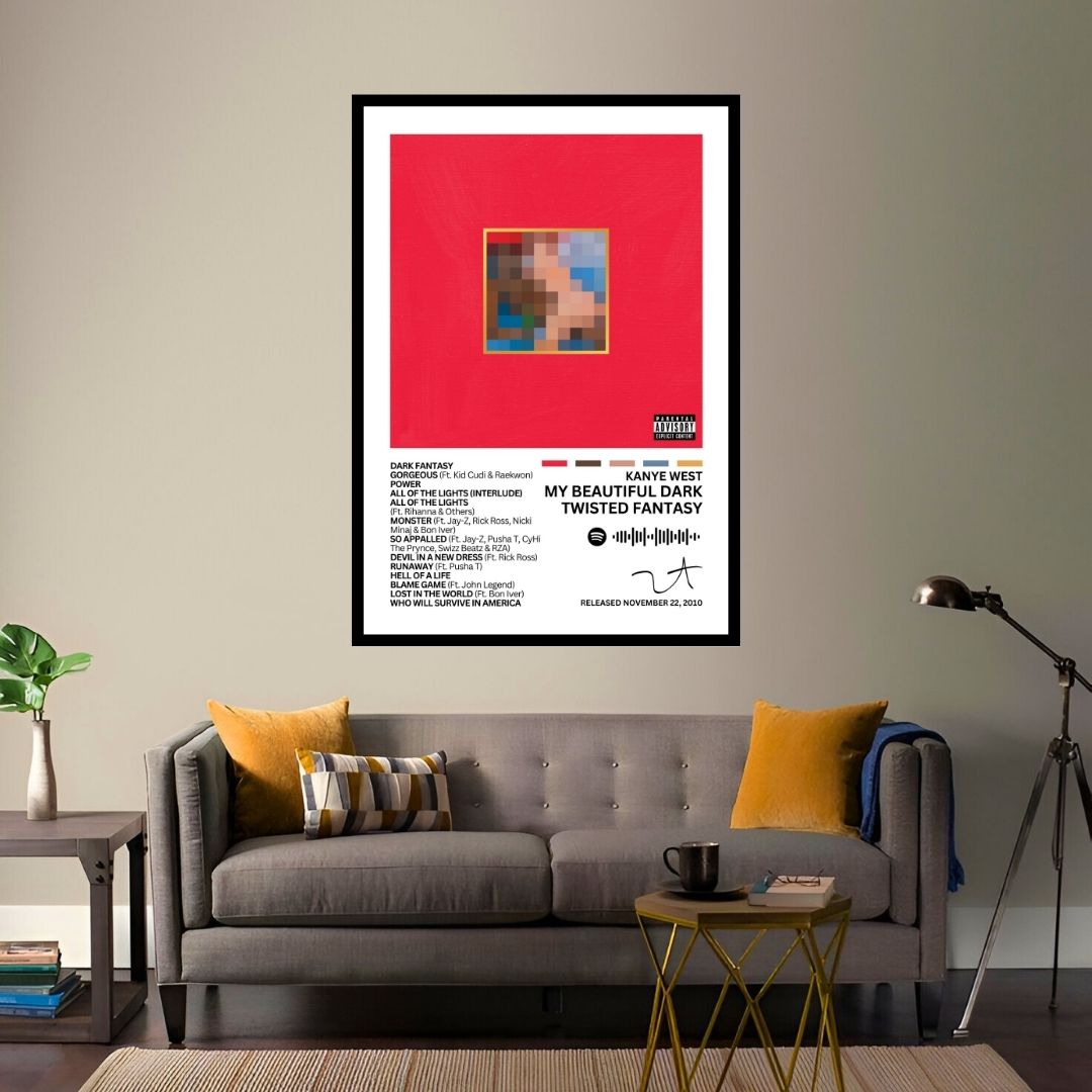 KANYE WEST – My Beautiful Dark Twisted Fantasy
