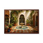 Radiant Moroccan Courtyard