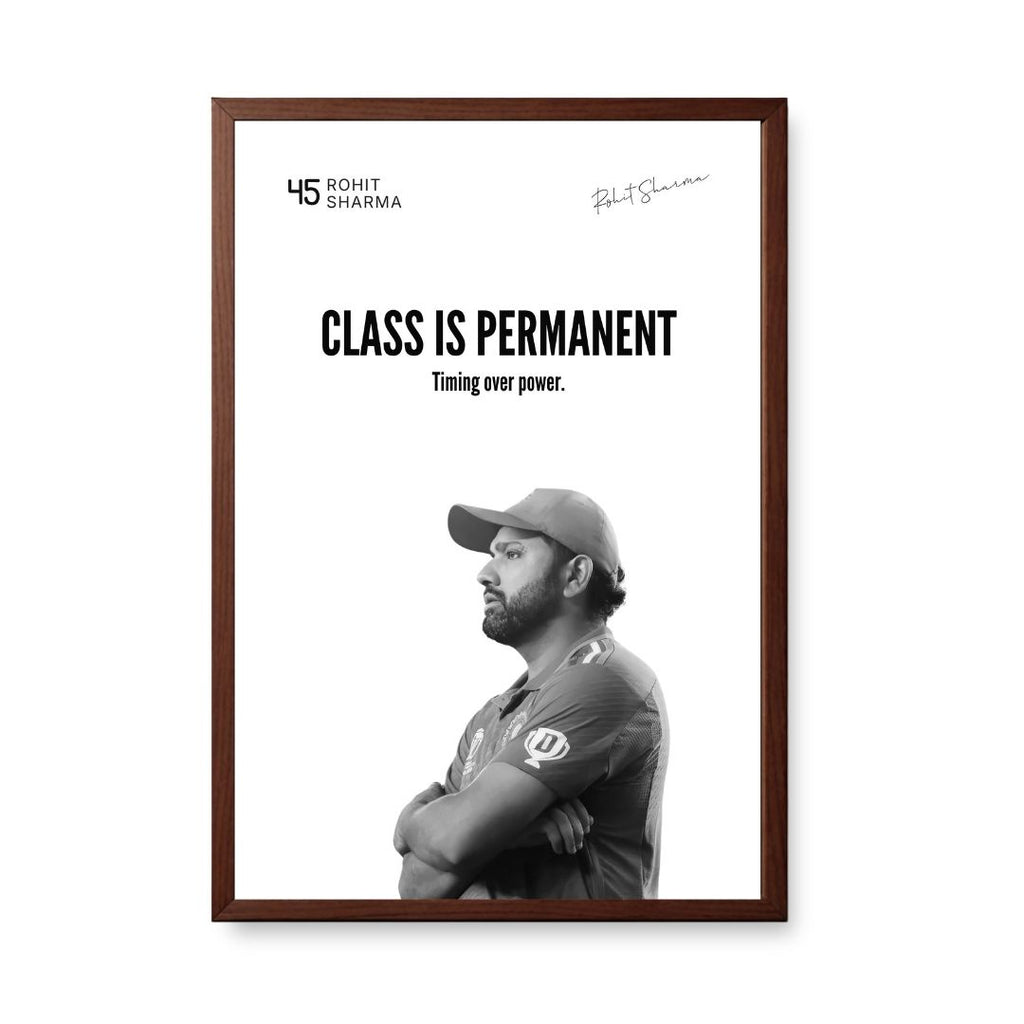 Timeless Class – The Rohit Standard