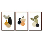 Earthy Botanical Vases
