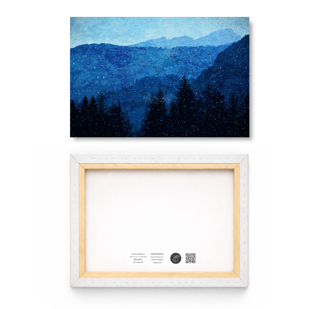 Indigo Mountain Twilight