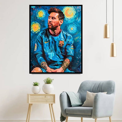 Lionel Messi x Starry Nights