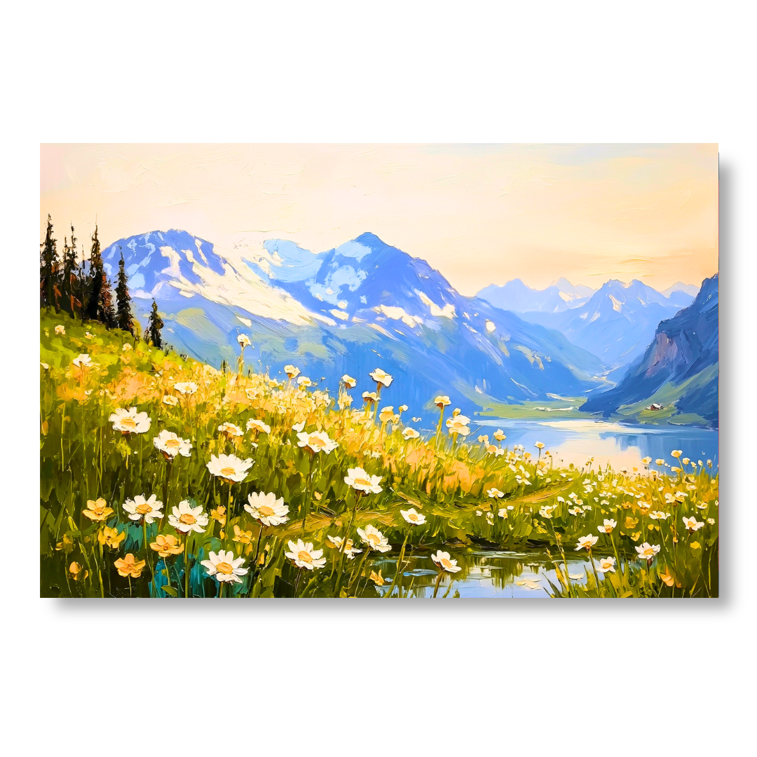 Alpine Wildflower Vista