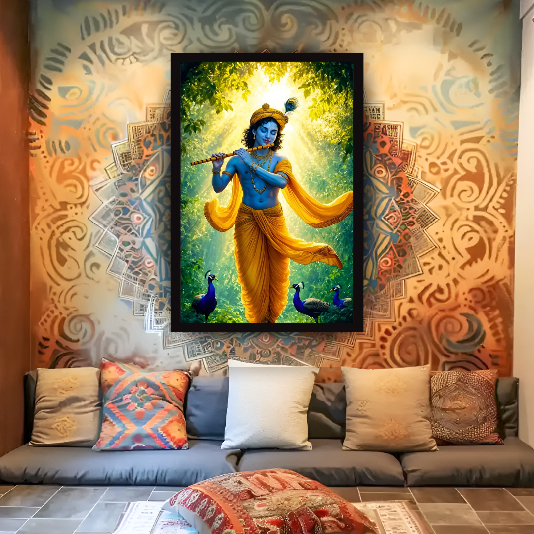 Krishna with Fluet