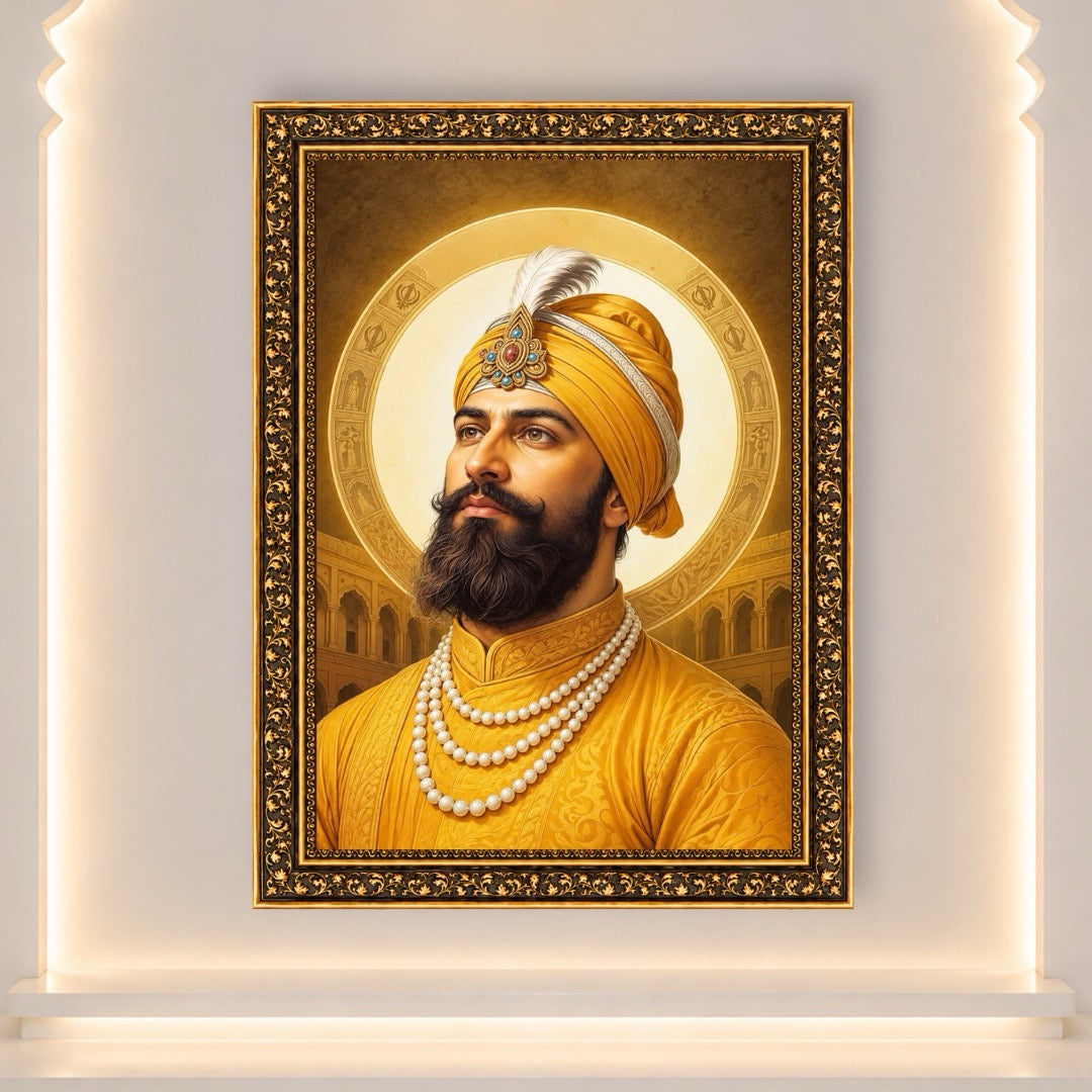 Guru Gobind Singh Ji Royal Portrait