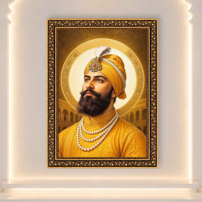 Guru Gobind Singh Ji Royal Portrait