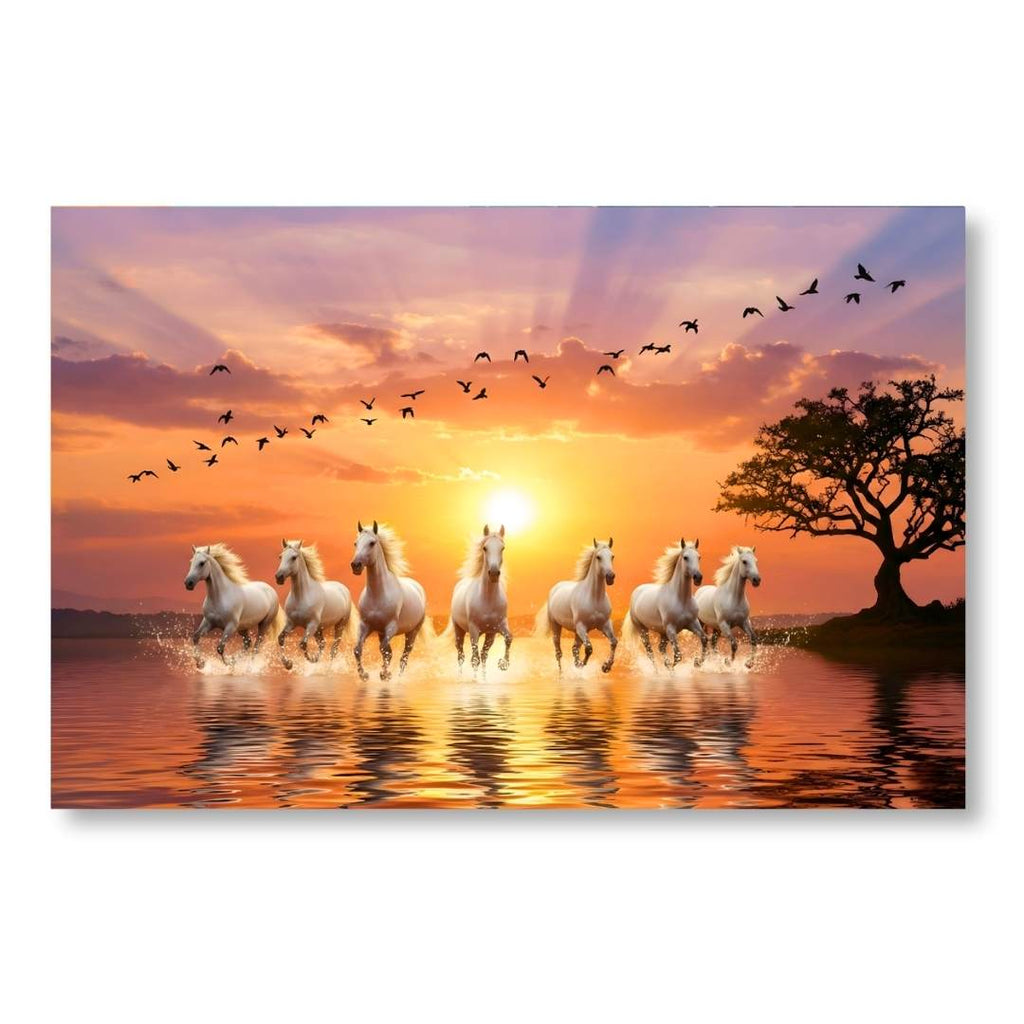 7 Horses in Sunrise