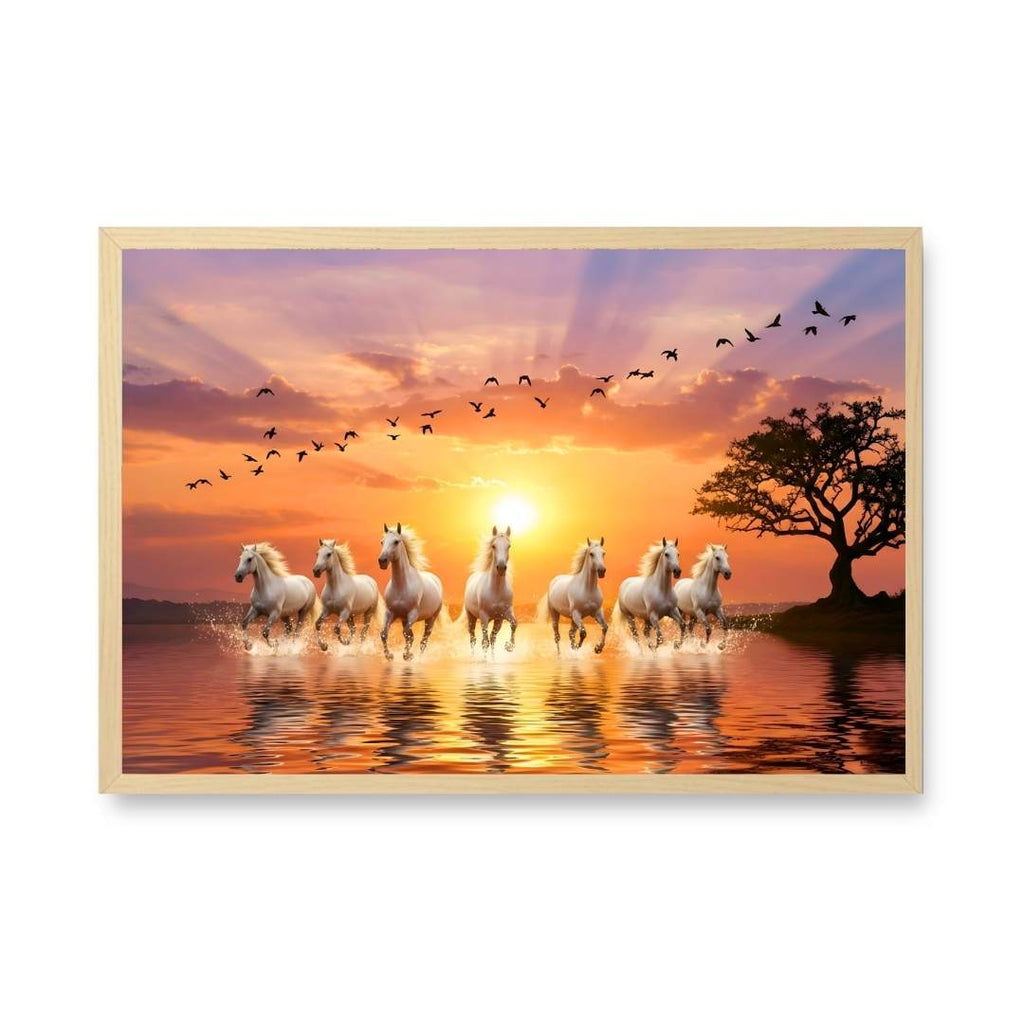 7 Horses in Sunrise