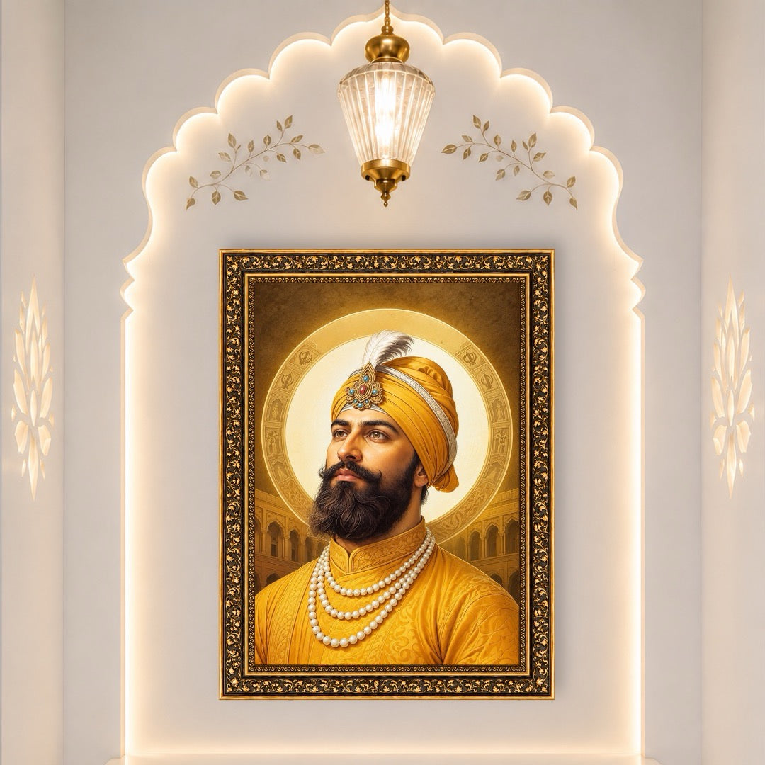 Guru Gobind Singh Ji Royal Portrait