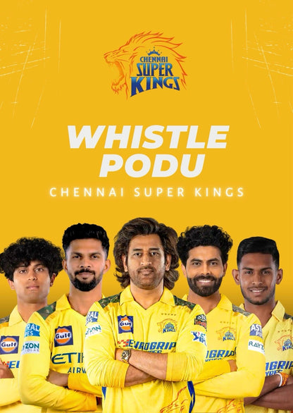 CHENNAI SUPER KINGS – Whistle Podu