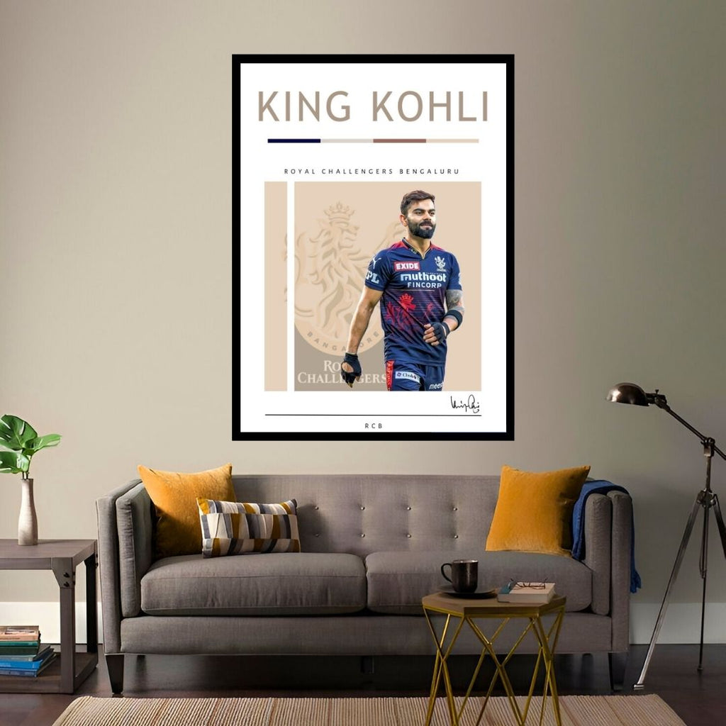 King Kohli - RCB Warrior