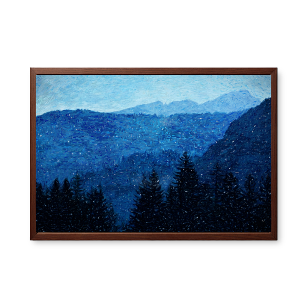 Indigo Mountain Twilight