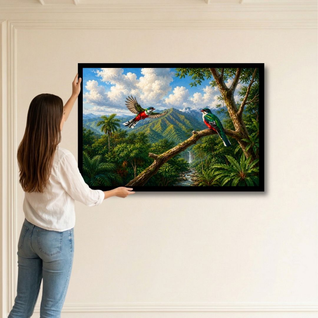 Tropical Trogon Flight