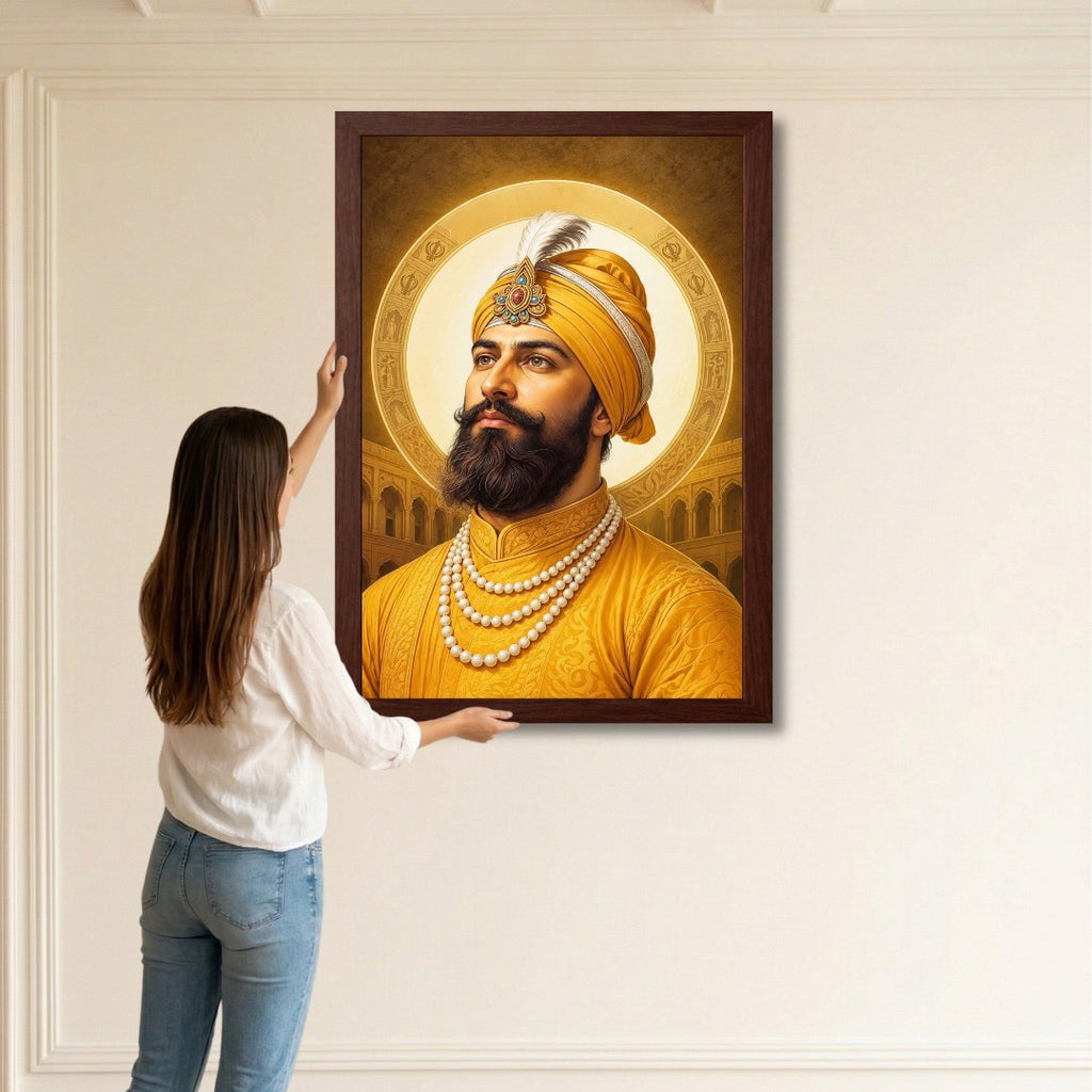 Guru Gobind Singh Ji Royal Portrait