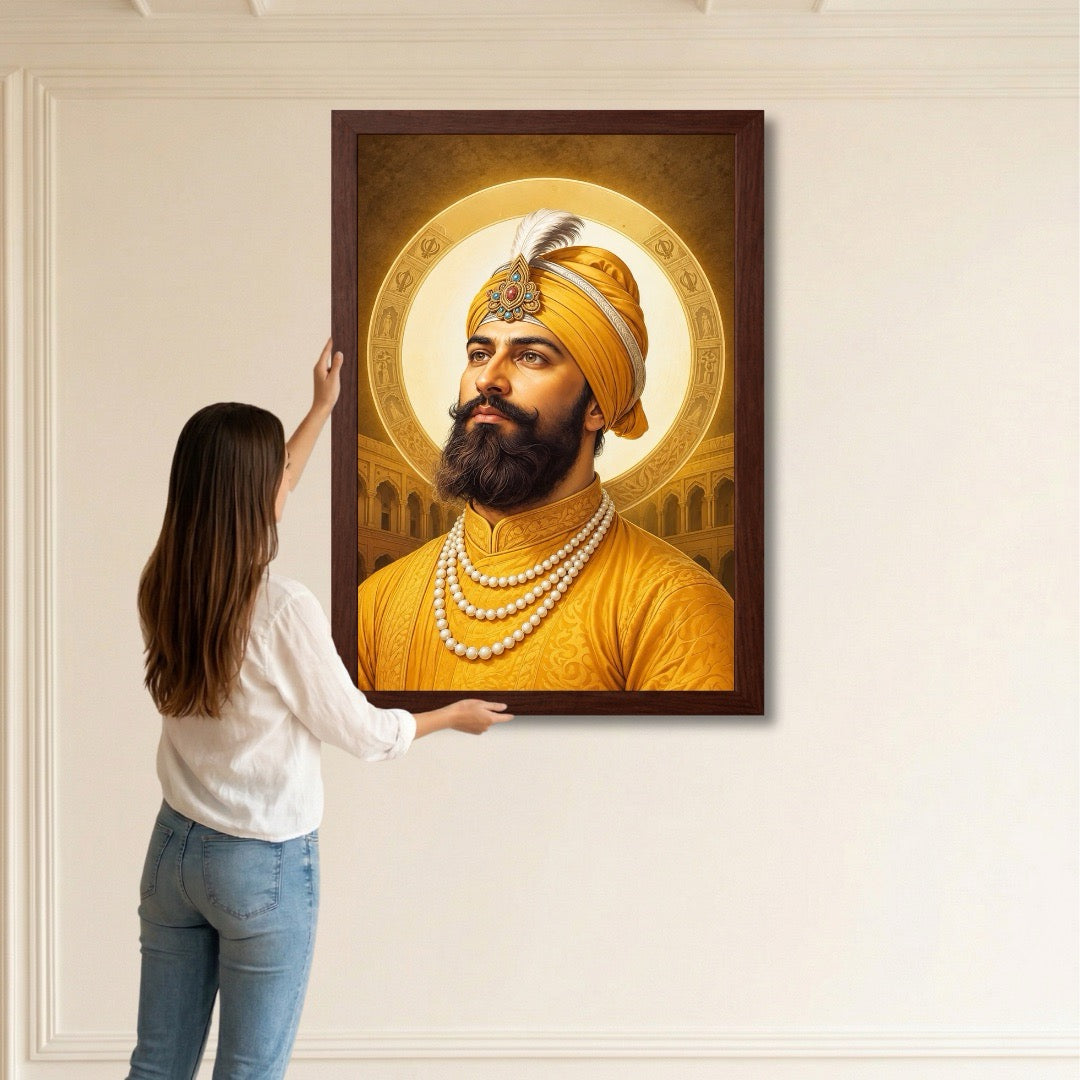 Guru Gobind Singh Ji Royal Portrait