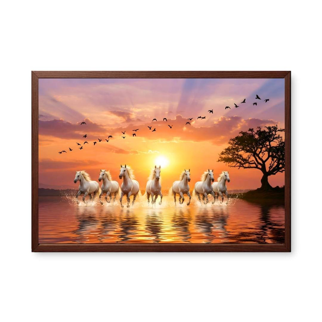 7 Horses in Sunrise