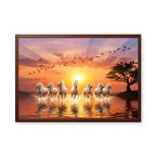 7 Horses in Sunrise