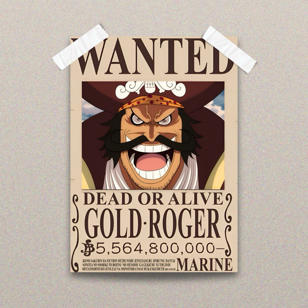 Wanted Legacy Gold Roger: One Piece