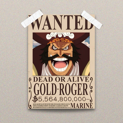 Wanted Legacy Gold Roger: One Piece