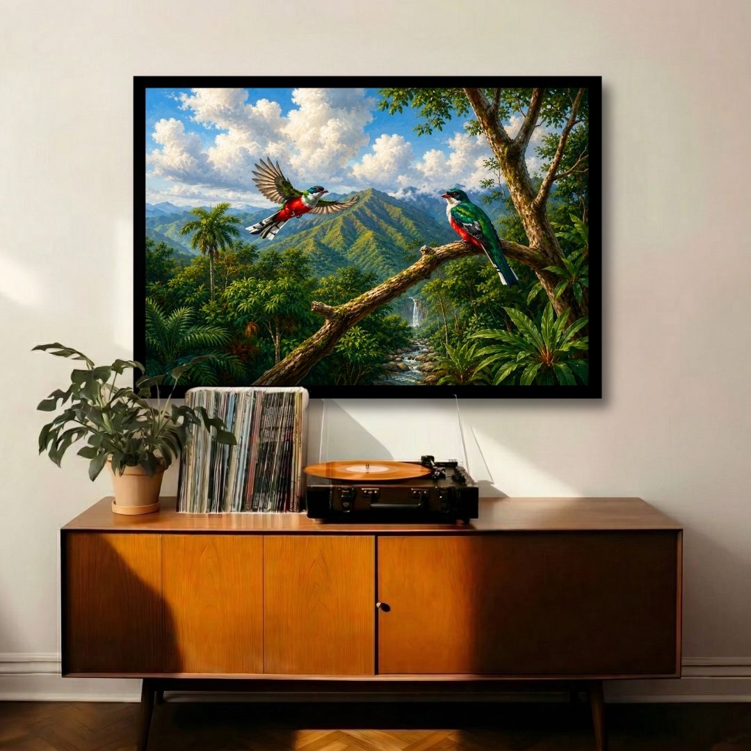 Tropical Trogon Flight