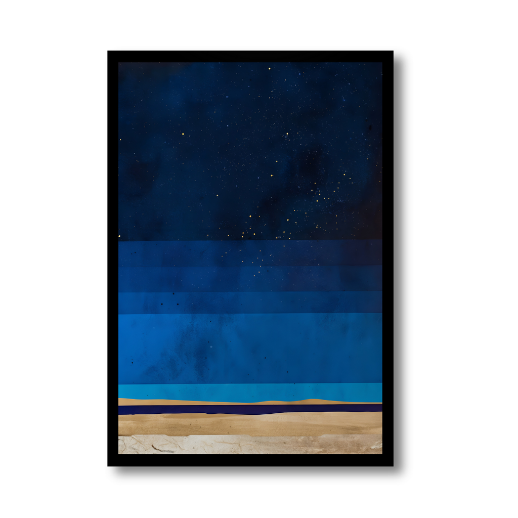 Indigo Horizon Gilded