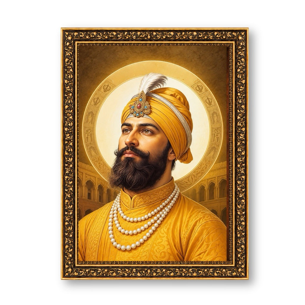 Guru Gobind Singh Ji Royal Portrait