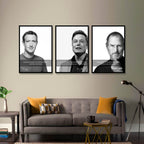 Visionaries’ Wisdom – Inspire Through Greatness | SET OF 3