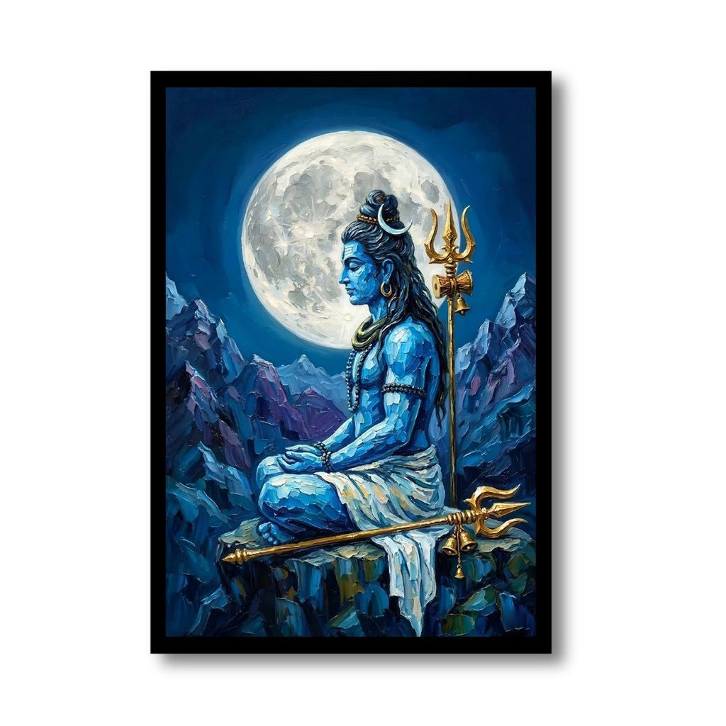 Moonlit Meditation - Shiva