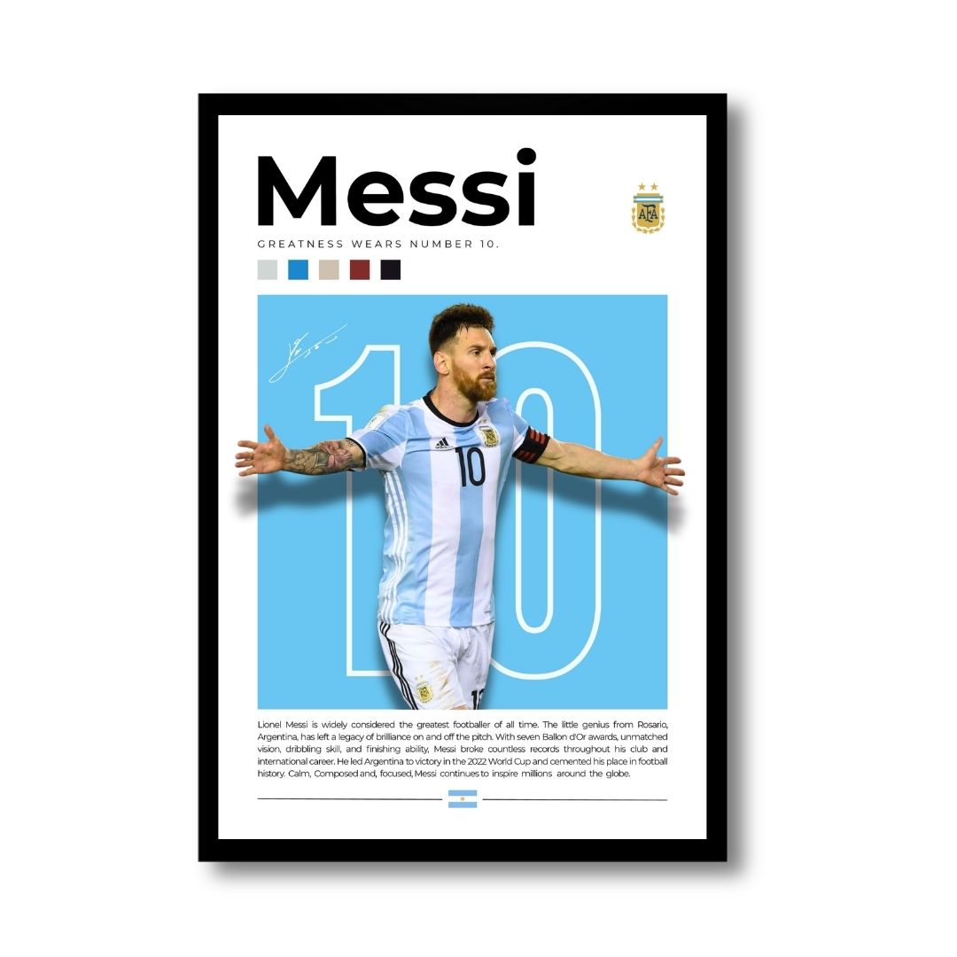 Lionel Messi – Argentina Number 10