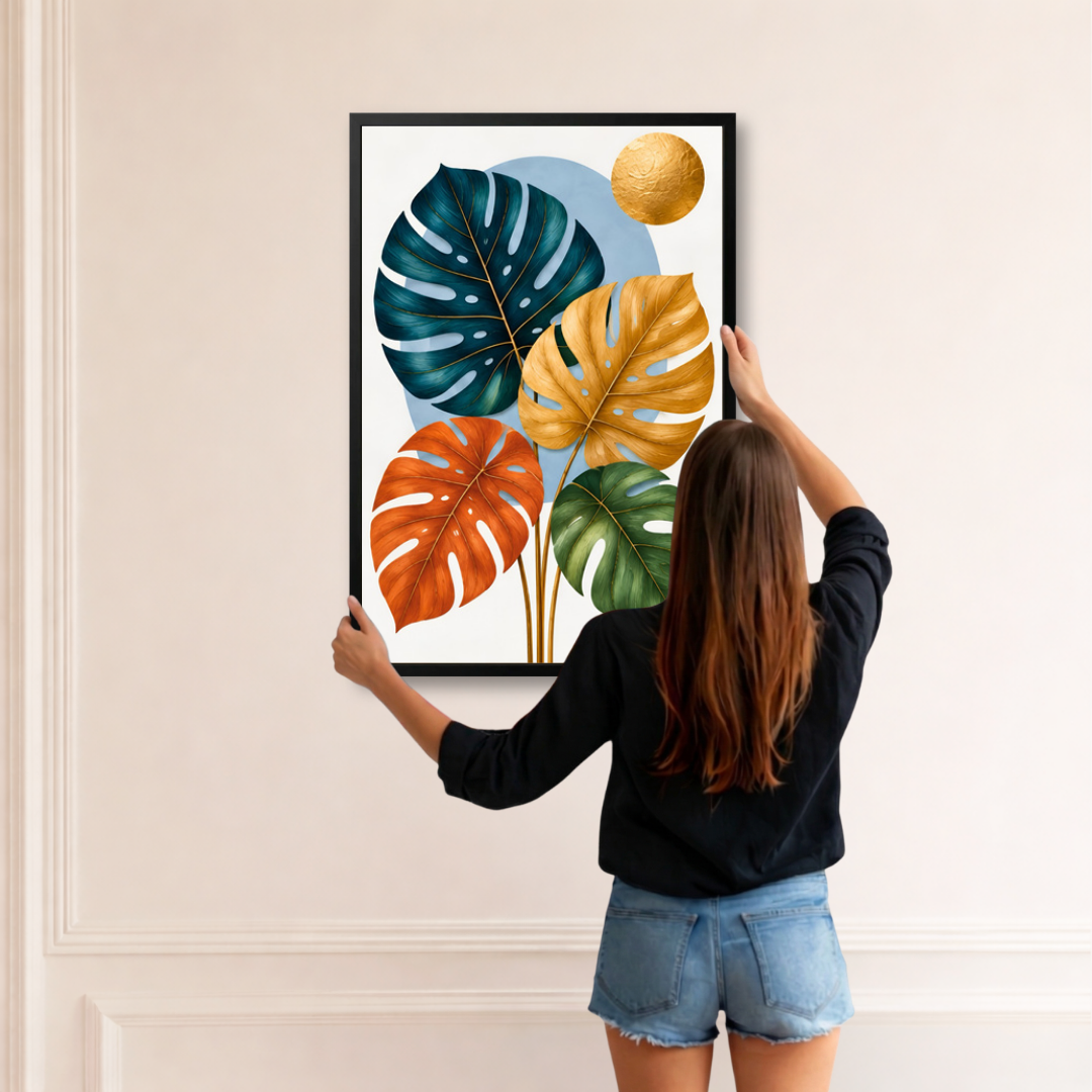Tropical Monstera Harmony