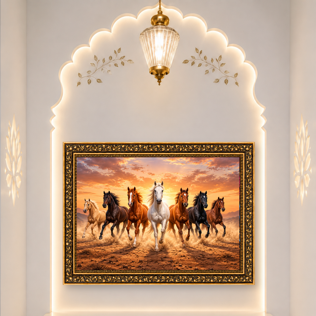 Majestic Seven Horses