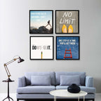 No Limits – Every Step Counts | SET OF 4