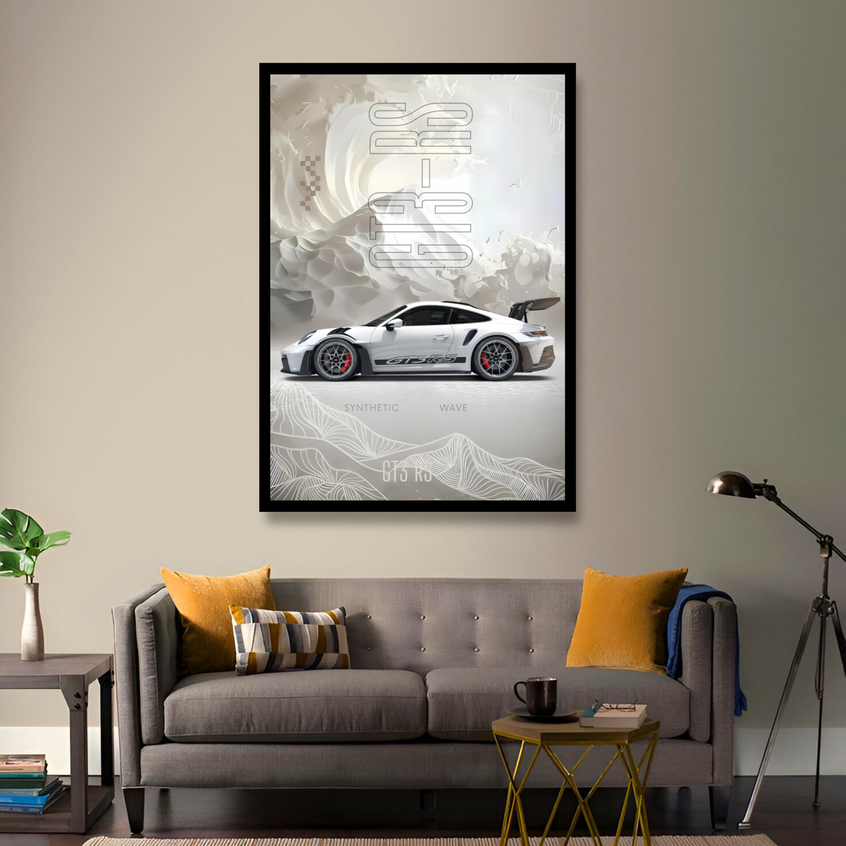 White Porsche 911 GT3 RS