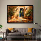 Moroccan Courtyard Gate