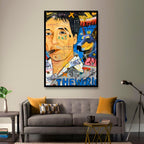 Banksy Godfather Scarface: Street Art Tribute