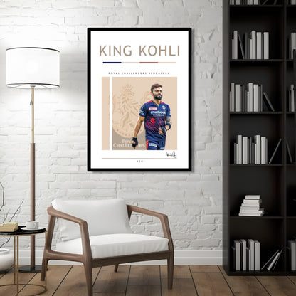 King Kohli - RCB Warrior