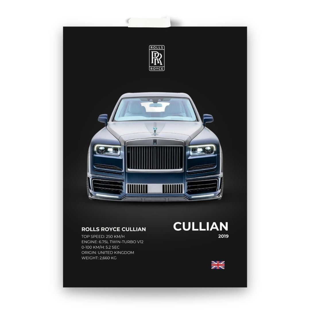 Blue Rolls-Royce Cullinan – Phantom Series