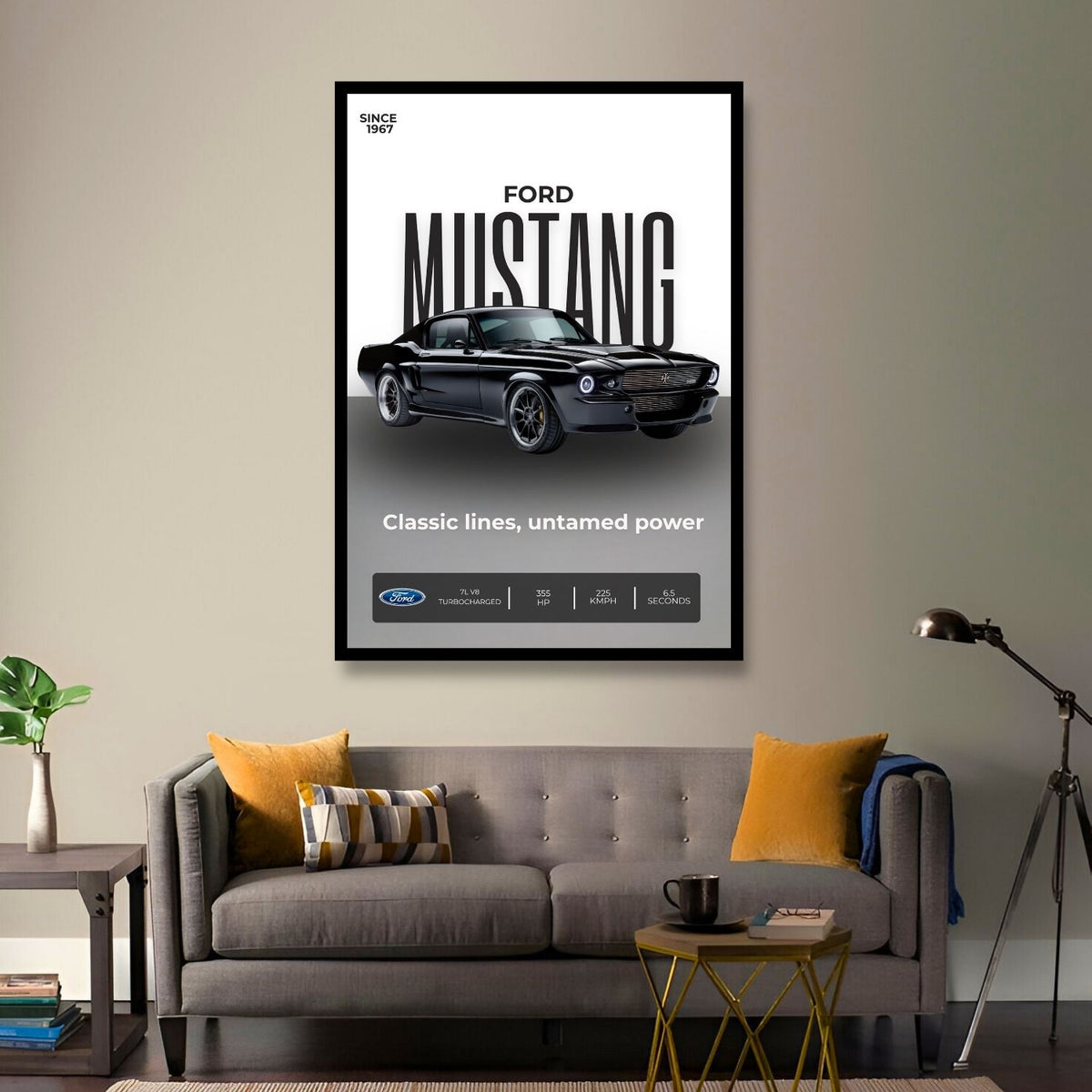 FORD MUSTANG – Classic Muscle, Timeless Legend