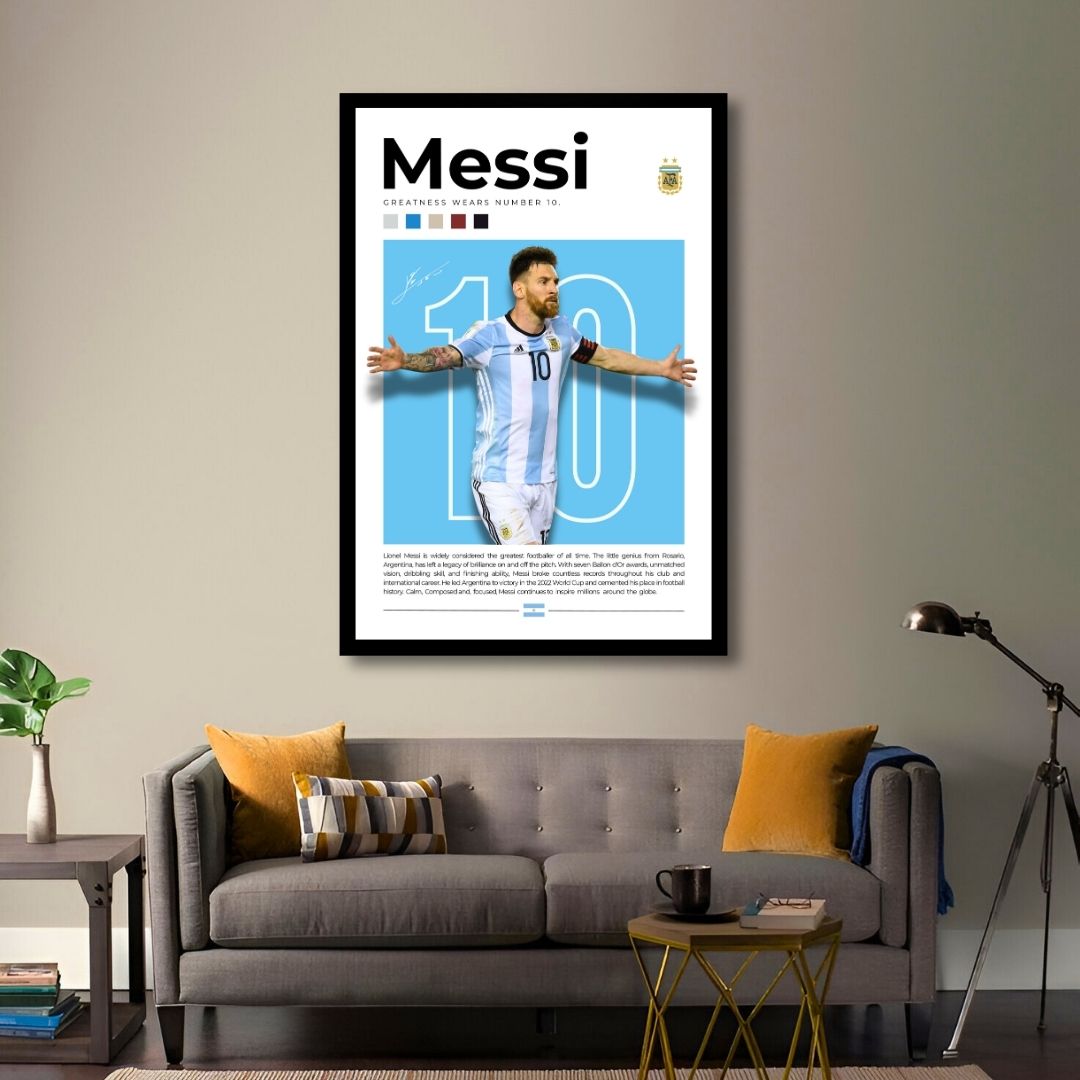 Lionel Messi – Argentina Number 10