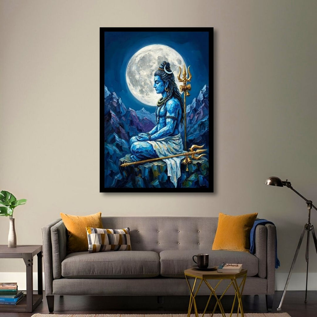 Moonlit Meditation - Shiva